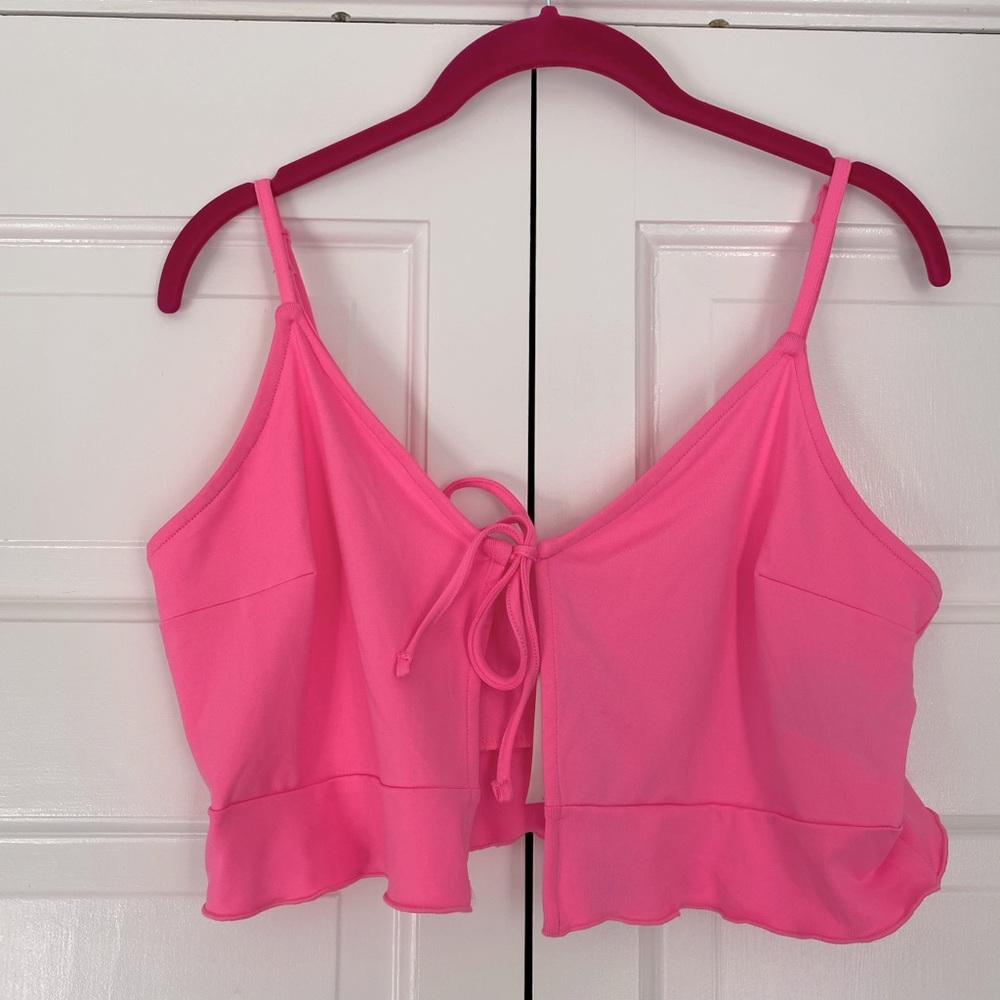 NWT Divided / H&M front tie top size M